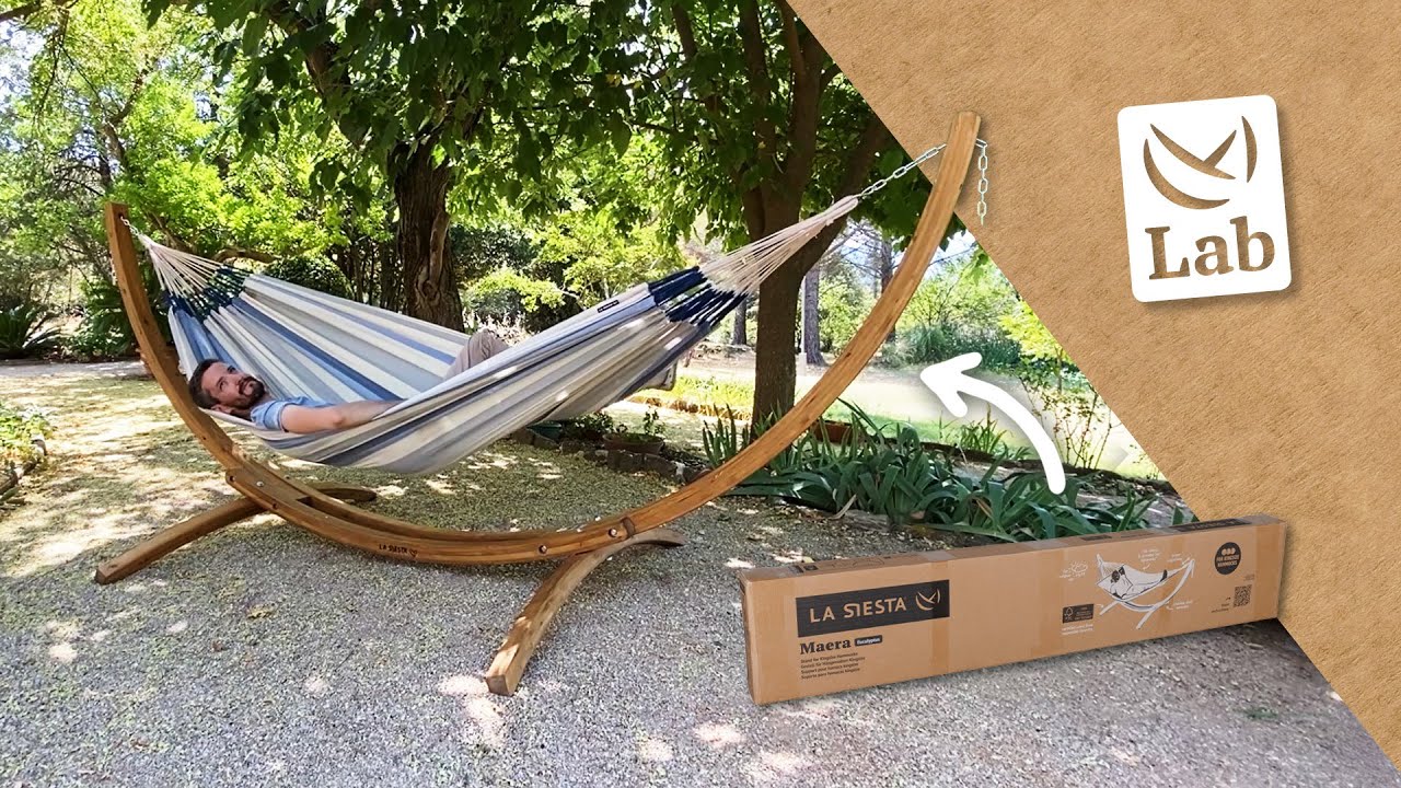 Das Hängemattengestell Maera aufbauen | Schritt für Schritt | LA SIESTA Lab