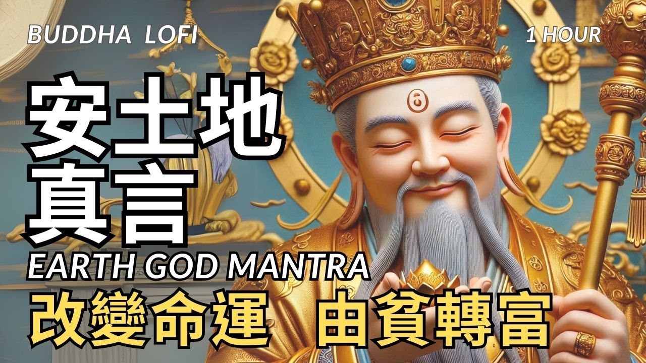 【安土地真言】The Earth God Mantra 432Hz｜安土地真言：淨化家宅、開啟財富能量 | Transforming Karma & Destiny
