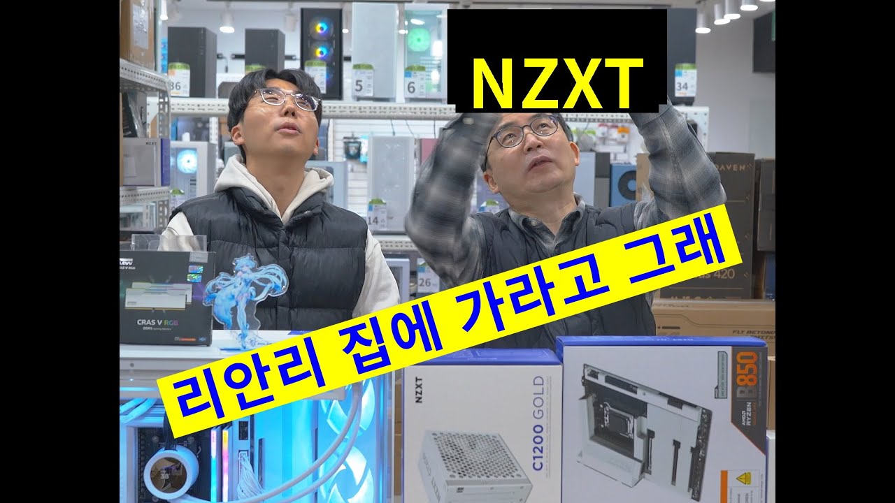 원조 감성 NZXT 가 왔으니까, 리안리는 반차쓰고 퇴근하라고 해 ԅ( ˘&omega;˘ԅ)