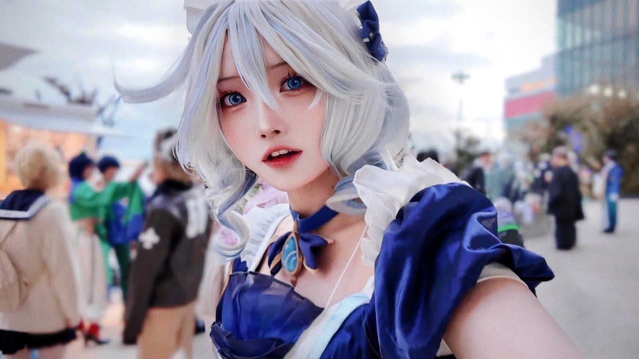 【原神】コスプレイベントでフォンテーヌのコスプレイヤー全キャラ見つけられるまで帰れないフリーナ様 #genshinimpact