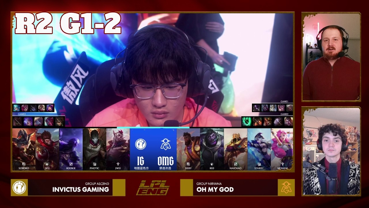 OMG vs IG - Game 2 | Play-In Round 2 S16 LPL Winter Playoffs 2026 | Invictus Gaming vs Oh My God G2