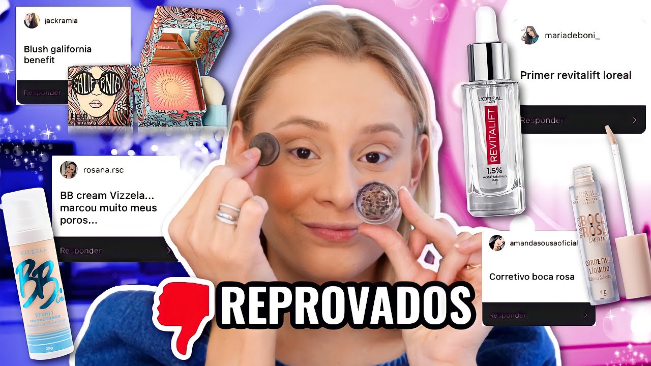 MAKES REPROVADAS por VOC&Ecirc;S *n&atilde;o indicam*