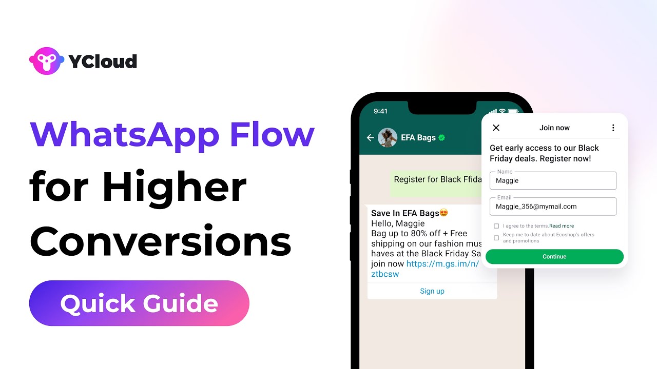 How to Create WhatsApp Flow & Boost Conversions | 🚀 YCloud Complete Guide for Businesses 2025