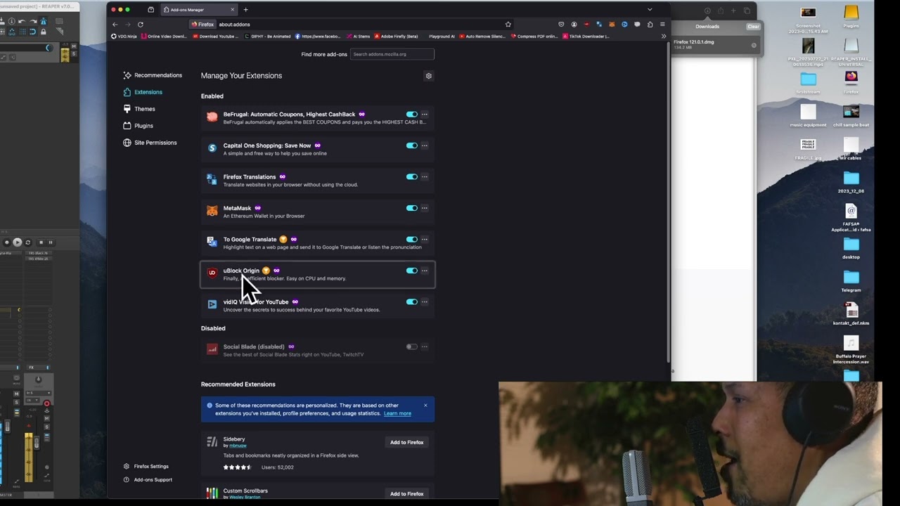 Install Firefox and Reaper on Mac M1