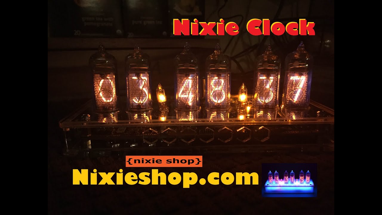 Nixie Clock from NixieShop.Com Review
