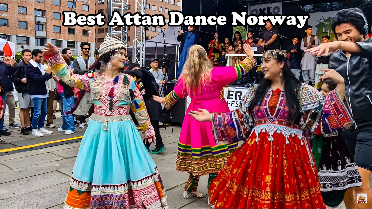 Best Afghan Attan Dance at Eras Festival Oslo Norwayپشتو ملی آتن در جشن ایراس فستیوالی اسلو نروژ🇦🇫🇧🇻