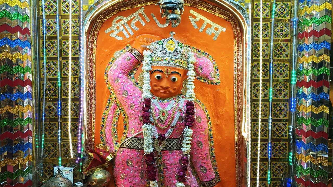 Hanuman ji ki aarti Bhind bajariya #love #motivation #hindudeity 