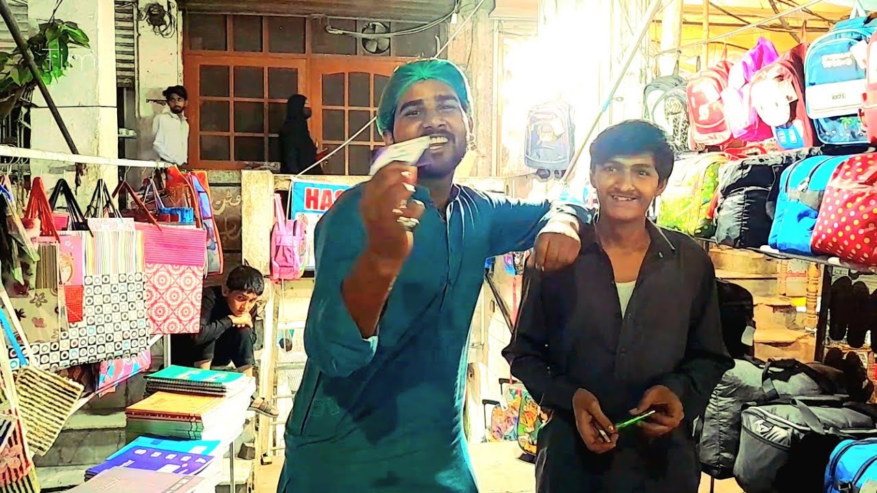 Our evening report from Awan Market, in the city of Rawalpindi.