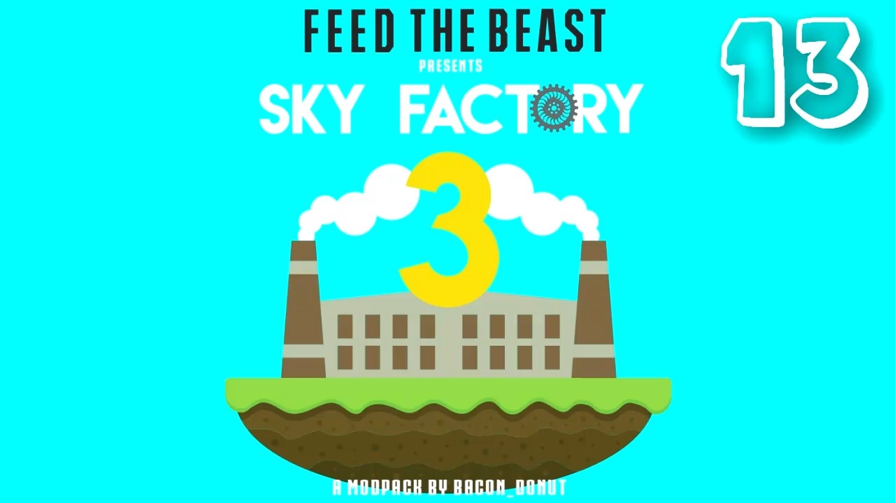 РАЗНАЯ ЭНЕРГИЯ НА СКАЙБЛОКЕ - SkyFactory 3 [13]
