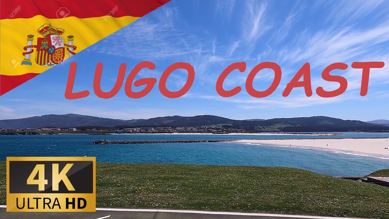 DRIVING LUGO COAST, Рибадео-Фос-Бурела, ГАЛИСИЯ, ИСПАНИЯ I 4K 60 кадров в секунду