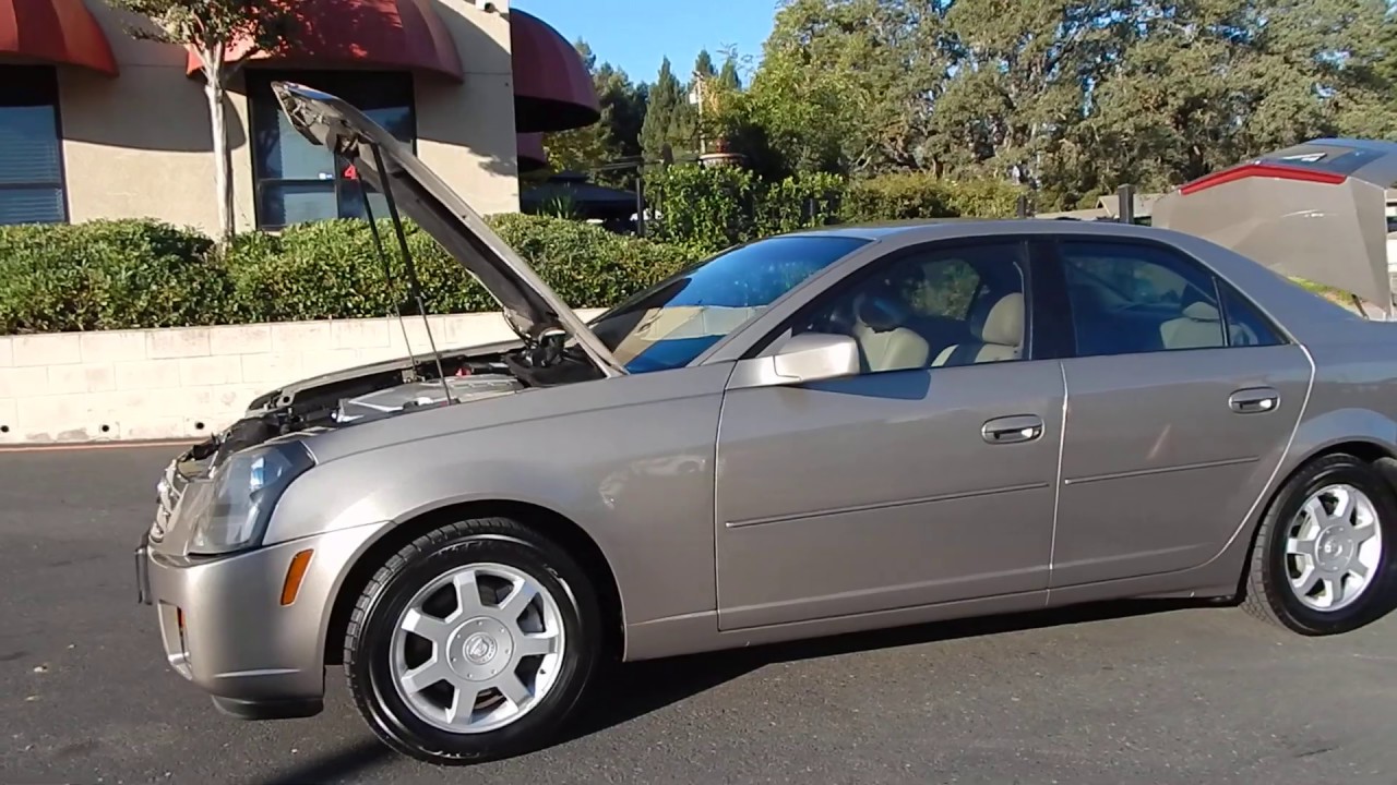 2004 Cadillac CTS 3.6L V6 1 owner with 71k original lifetime miles.  Video review and walk around.