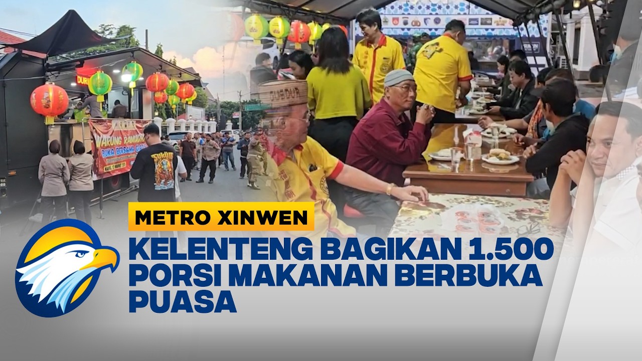 Metro Xinwen - Dapur Umum Polri Disulap Jadi Warung Ramadan, Sajikan Buka Gratis
