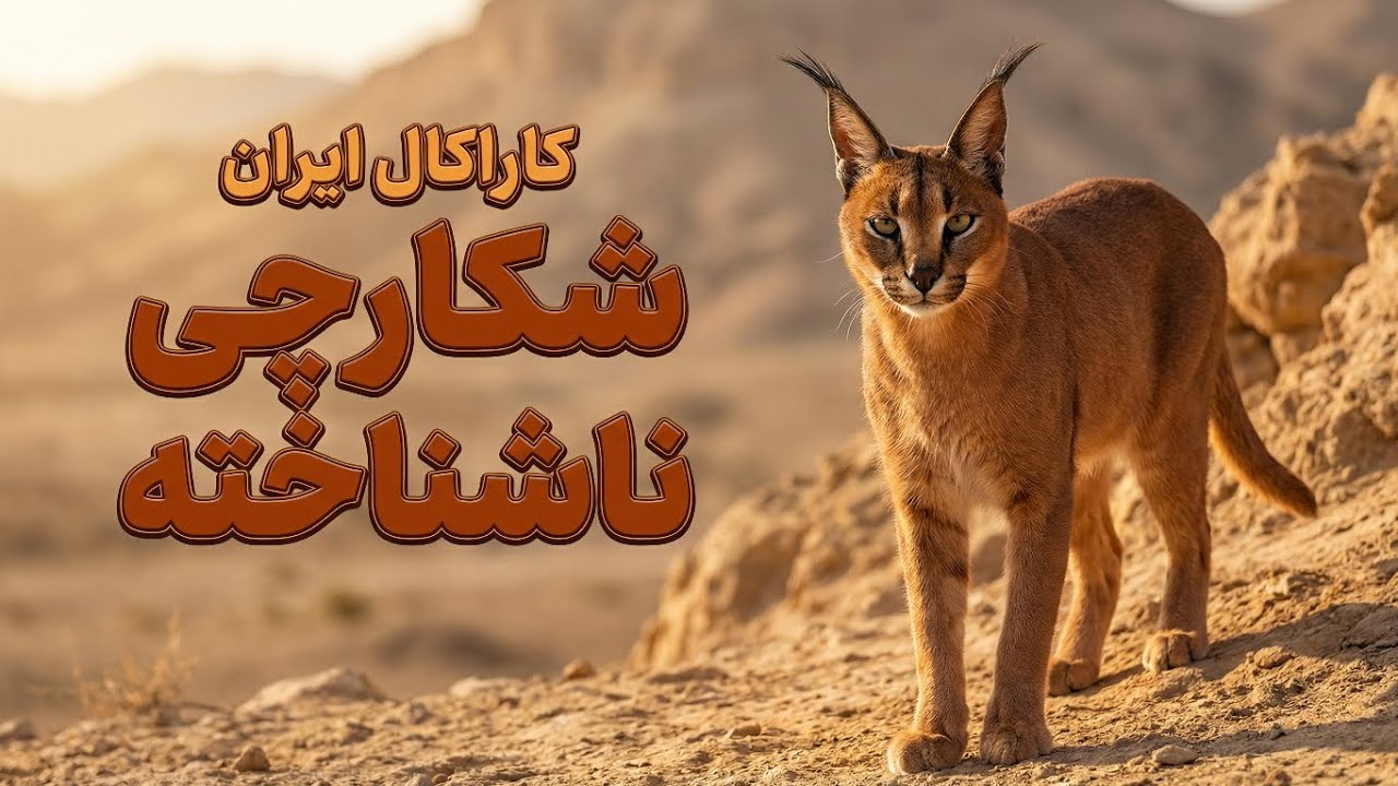 ​شبح بیابان: کاراکال ایرانی | Persian Caracal: The Ghost of Desert
