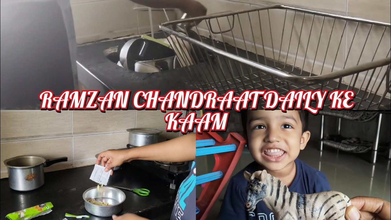 Ramzan Chaand Raat 🌙 | Daily Ghar Ke Kaam + Tayari Vlog