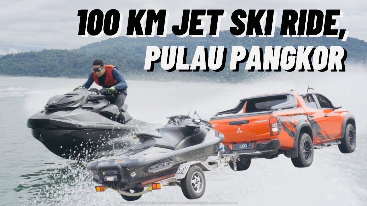 Fizo Omar lepas gian - Jet Ski - Pangkor