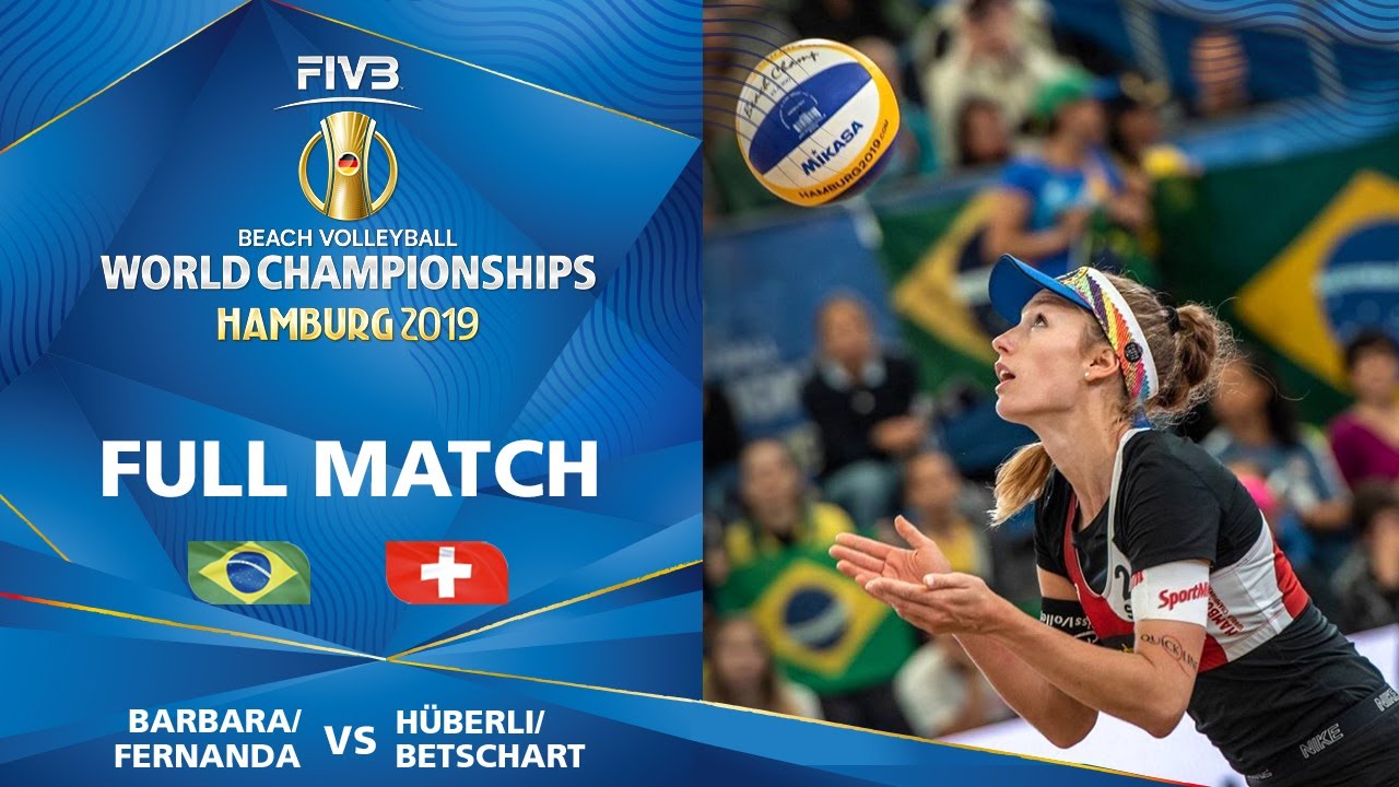 Barbara/Fernanda vs. Betschart/Hüberli - Full Match | Beach Volleyball World Champs Hamburg 2019