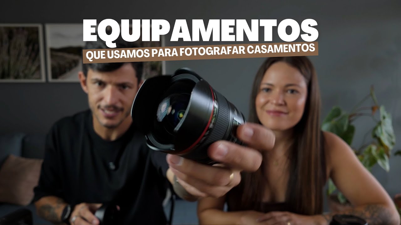 Quais equipamentos usamos para fotografar casamentos