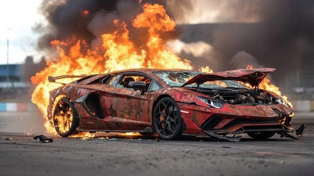 ASMR Car Restoration! Full Restoration of a Lamborghini Aventador from Total Disrepair to Brand New