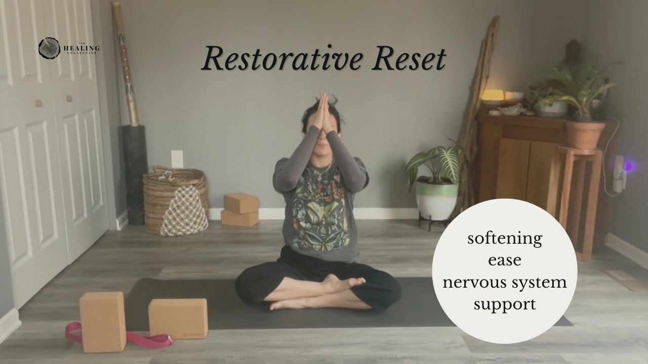 Restorative Reset | Gentle Daily Restorative Yoga for Softening, Ease & Nervous System Support