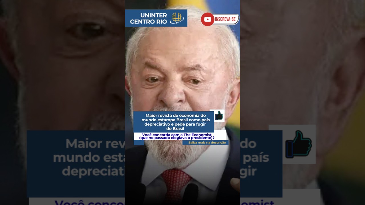 Pa&iacute;ses ricos devem temer a &ldquo;brasilifica&ccedil;&atilde;o&rdquo;, alerta The Economist