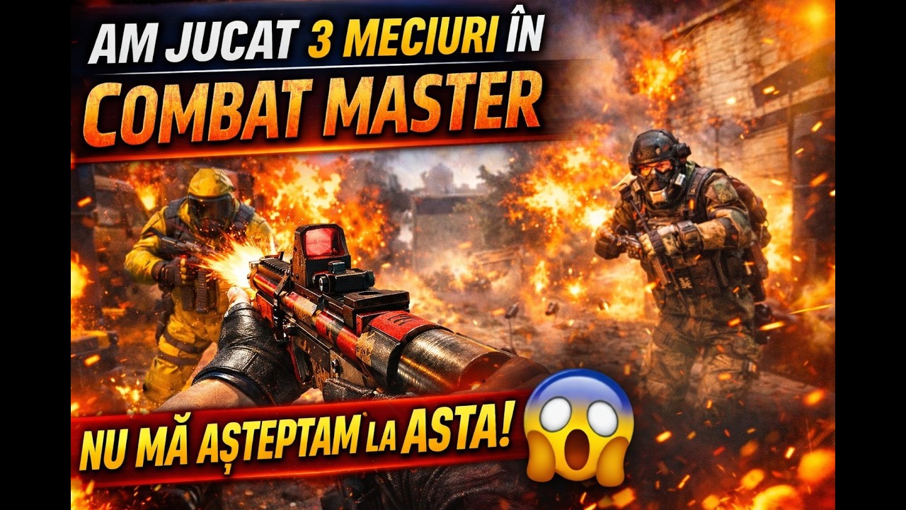 AM JUCAT 3 MECIURI ÎN COMBAT MASTER 😱 NU MĂ AȘTEPTAM LA ASTA!