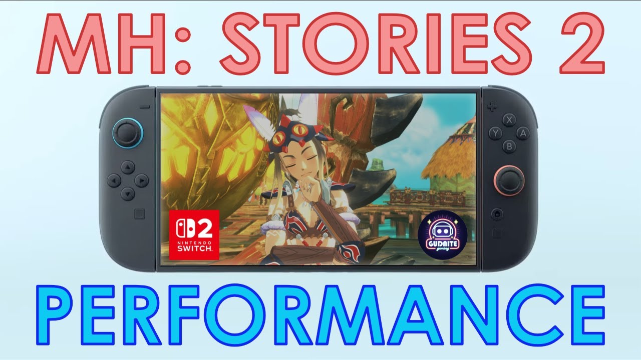 Monster Hunter Stories 2: Wings of Ruin on Switch 2 - Performance Test (First 10 Mins)