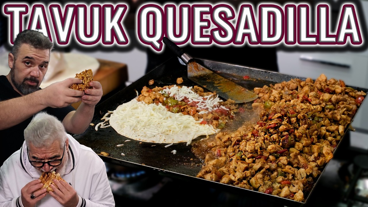 BUNU SATAN PARAYI BULUR !! (Bir Kere Yapan Bir Daha Vazgeçemez. Tavuk Quesadilla Tarifi )