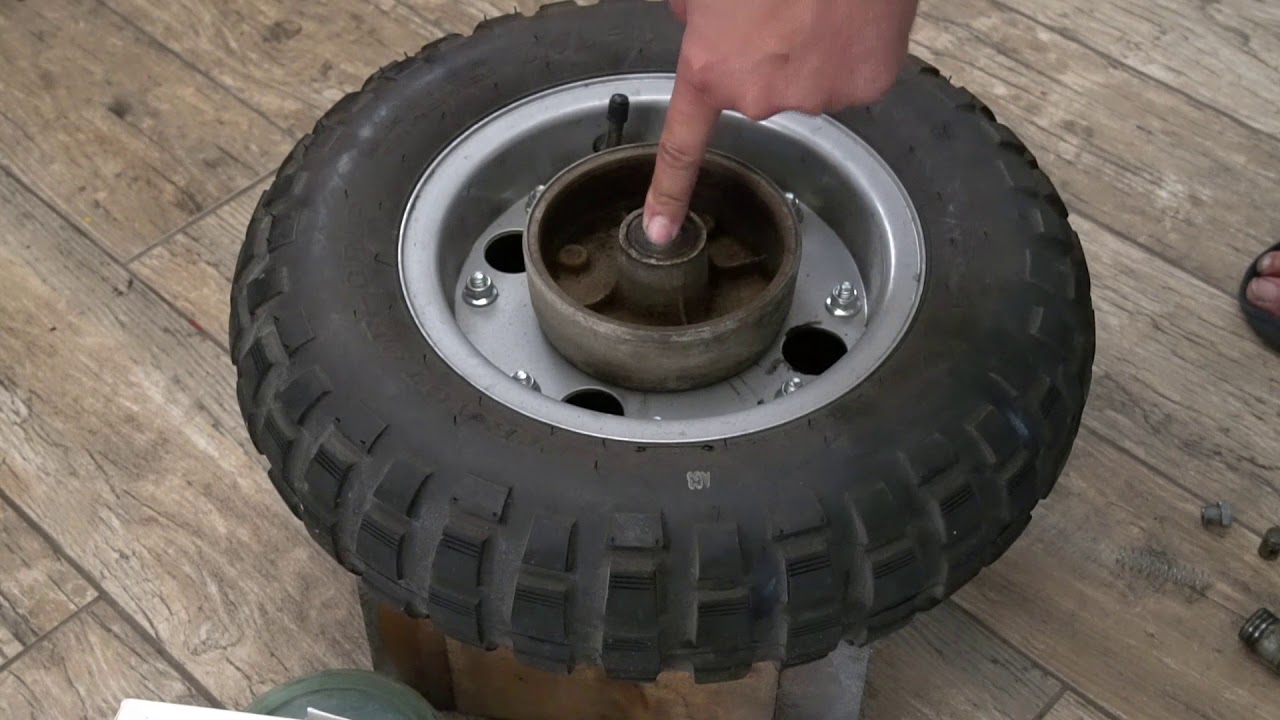 Руководство по замене переднего подшипника ступицы винтажного Honda Z50 - Z50a Monkey Bike Mini T...