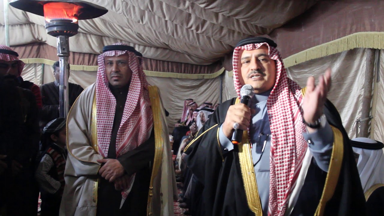 حفل قبيلة الفدعان الاردن الشيخ نواف الملحم