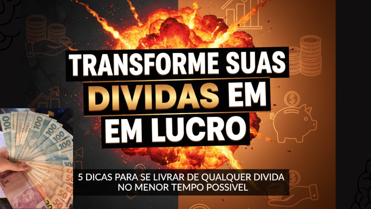 5 MANEIRAS FACEIS DE TRANSFORMAR SUAS DIVIDAS EM LUCRO!