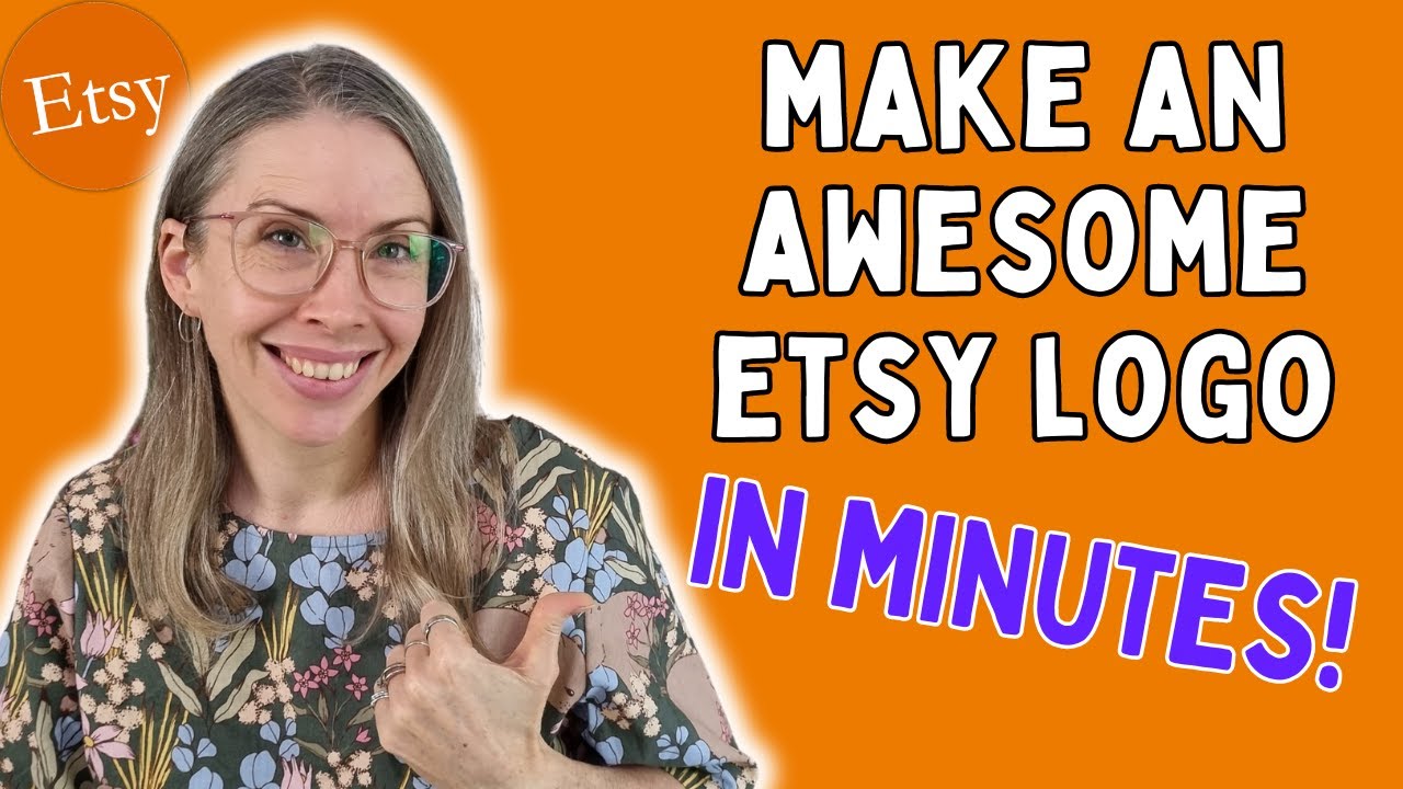 How To Make a Professional Etsy Shop Icon/Logo in Less than 5 Minutes