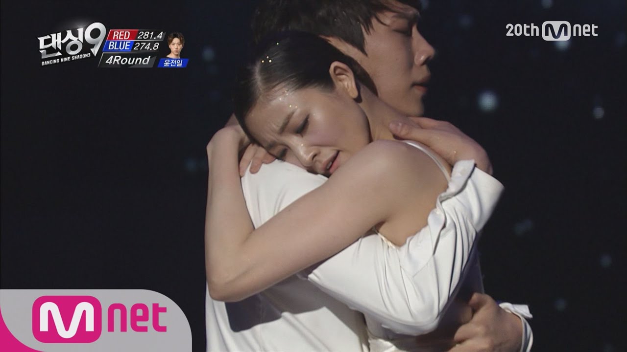 [Dancing9S3] Blue Eye Yoon Jeon Il with Kim Joo Won performing Classical Ballet EP.04