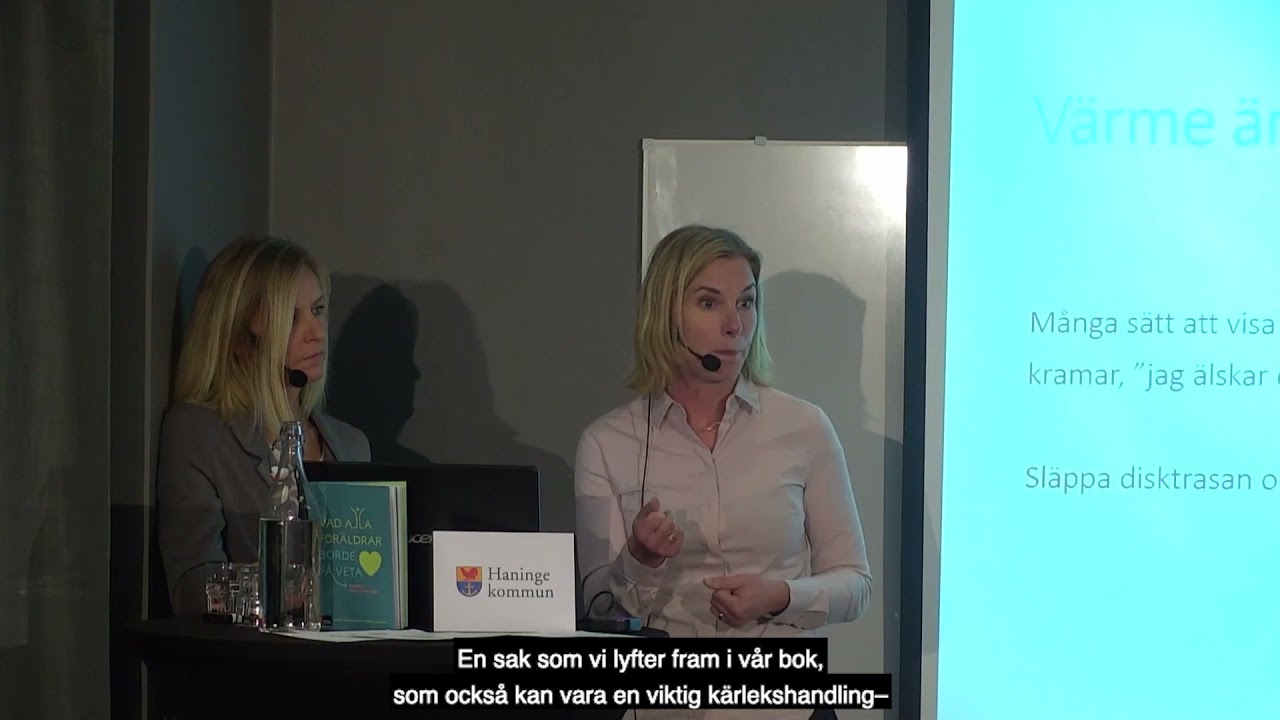 Vad alla föräldrar borde få veta - barnets första tolv år med Kajsa Lönn Rhodin och Maria Lalouni.
