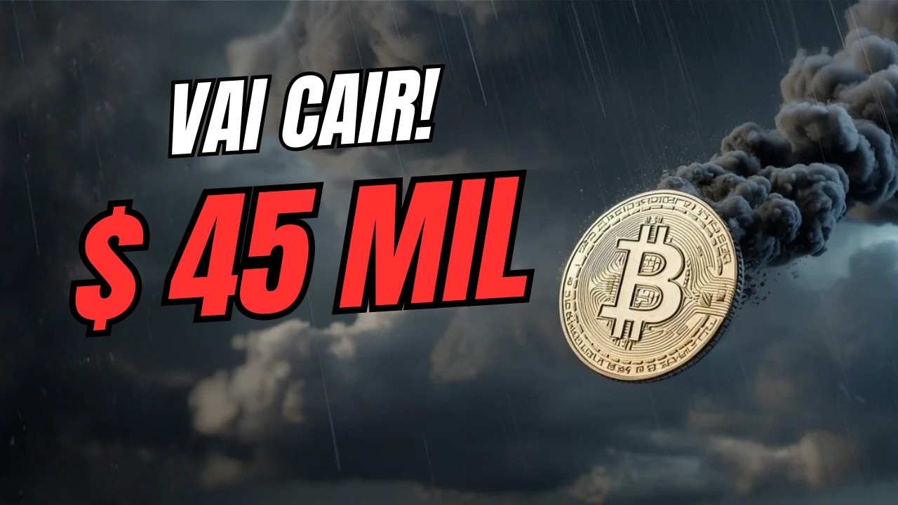 URGENTE: BITCOIN (BTC) D&Aacute; SINAIS DE QUE VAI CAIR MAIS! E AGORA?