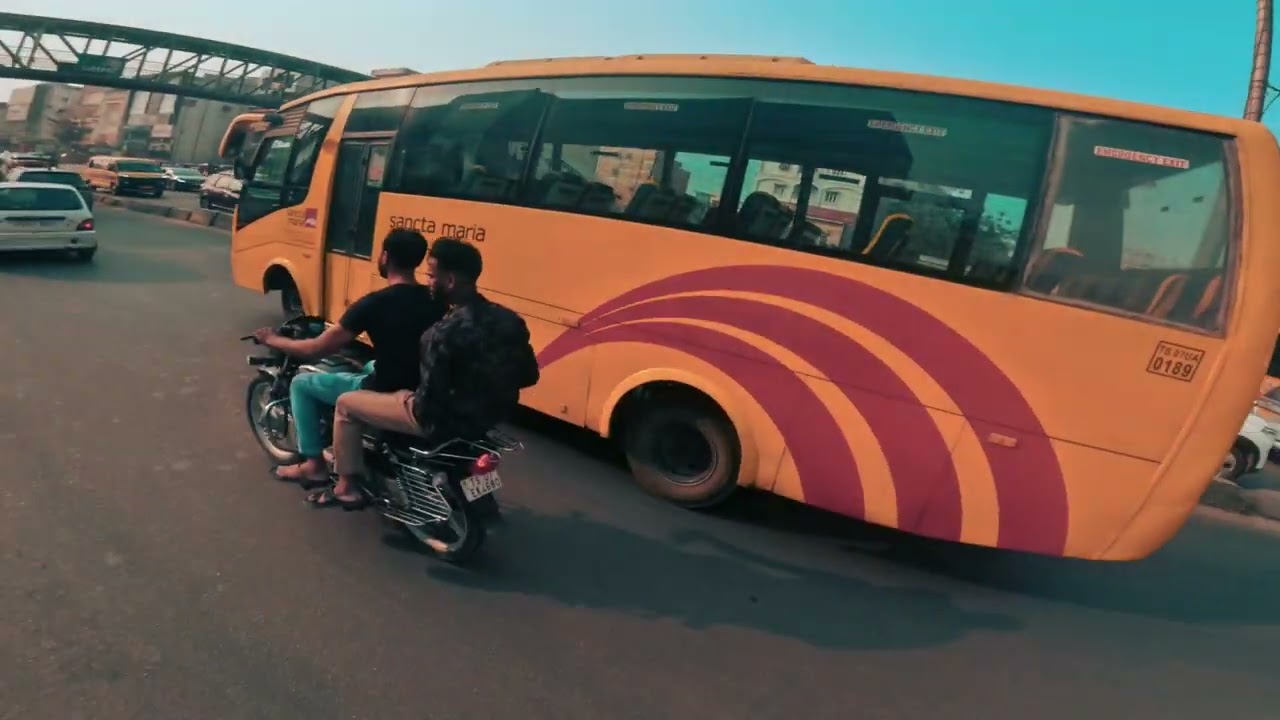 Today's Return ride near Madeenaguda | Cycle To Work - Week 121 - Day 2