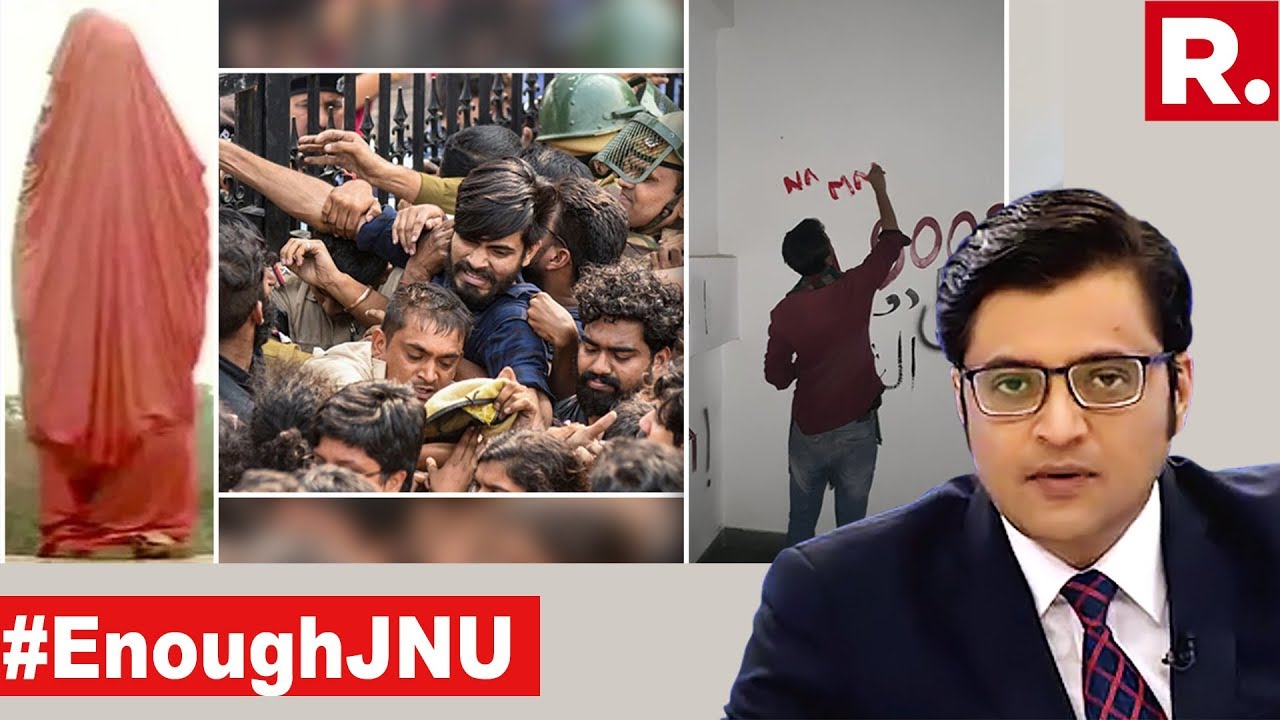 Azadi Slogans Back At JNU Campus? | The Debate With Arnab Goswami