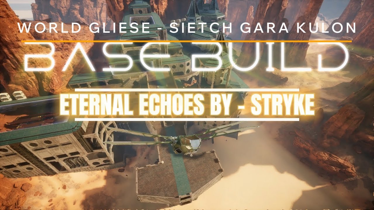 DUNE Awakening BEST BASE TOUR | ETERNAL ECHOES by STRYKE | #basebuilding #basetour #gaming