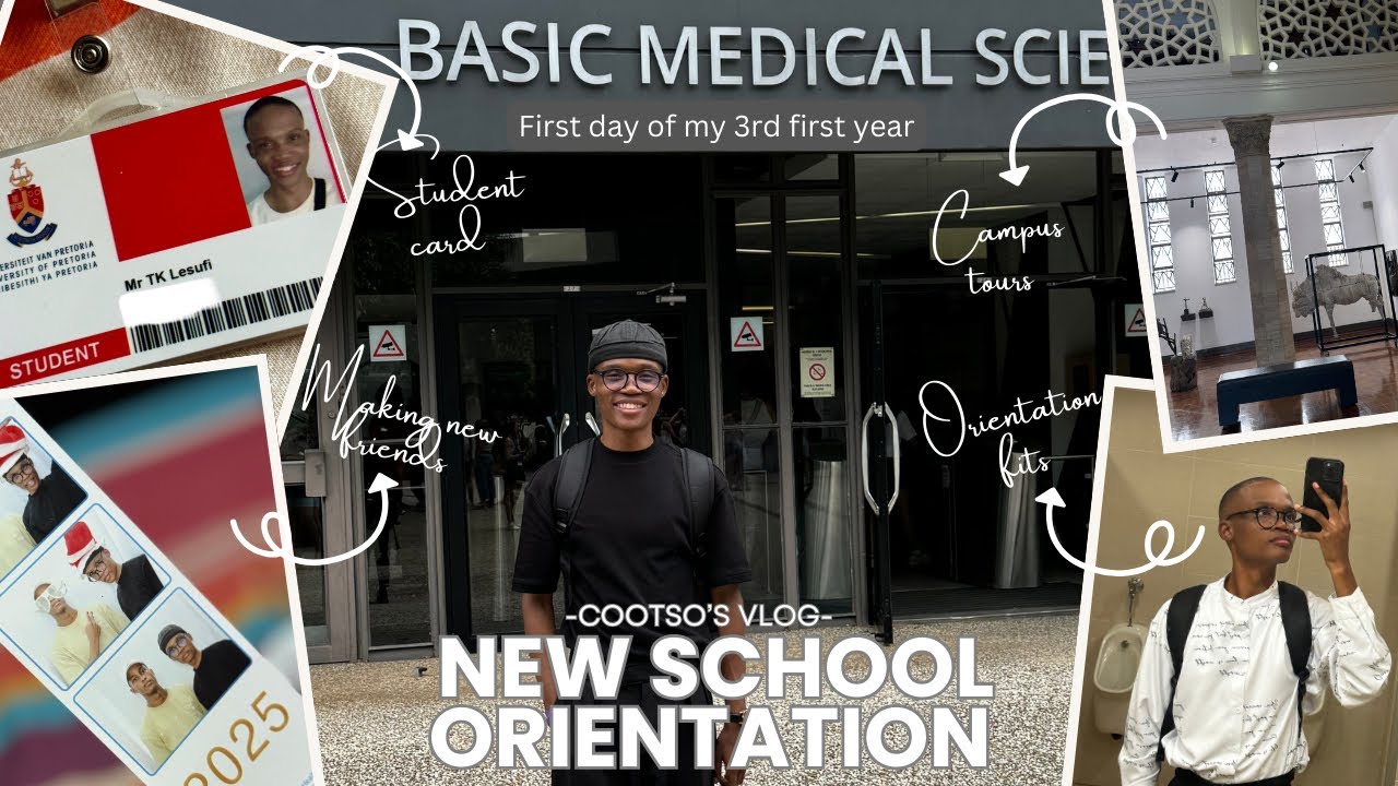 I DROPPED OUT @ TUT | New School - University of Pretoria First Year Orientation | Student Diaries