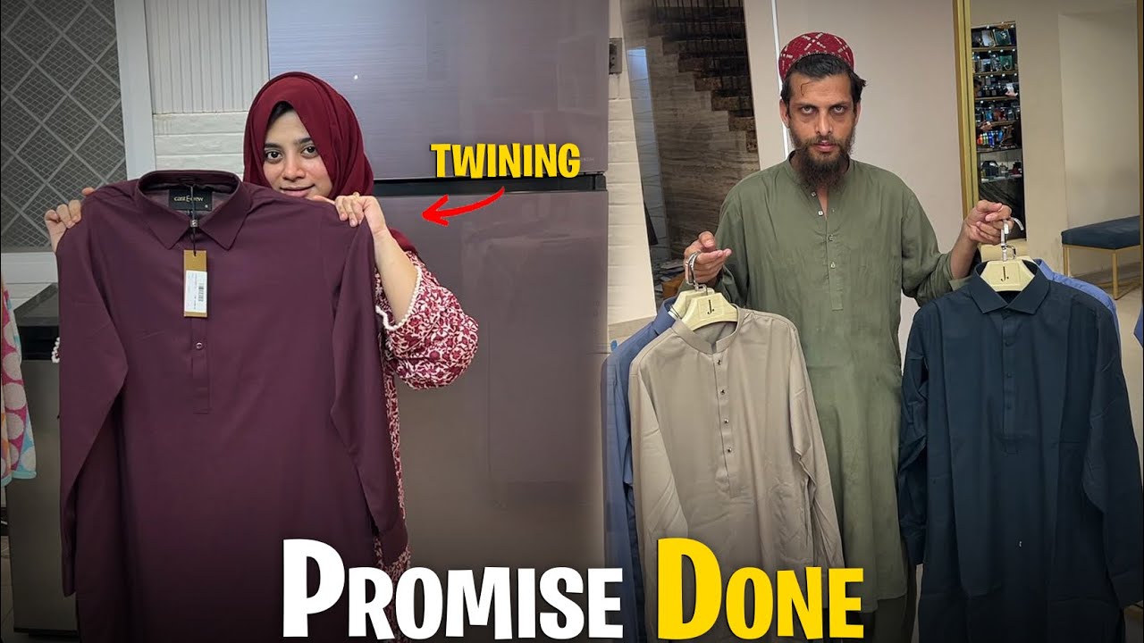 Itni muskhil se mila hai matching ka kurta🥹| eid suit gift for friend😍