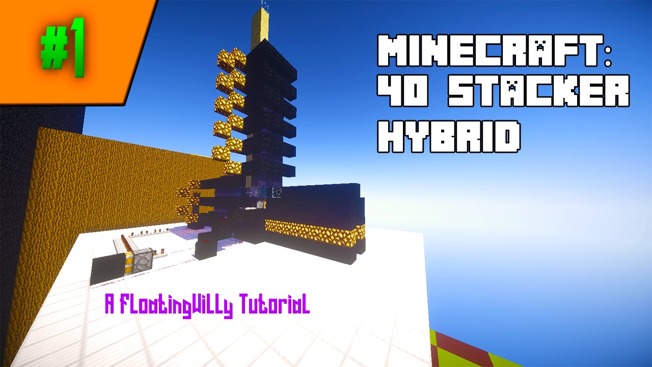 TNT Cannon tutorial - 40 stack, reverse/regular hammer, slab bust and hybrid