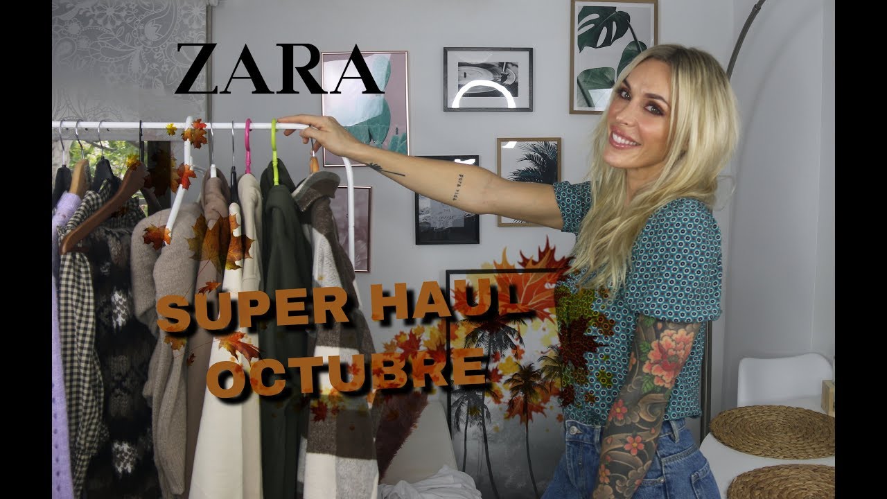 SUPER HAUL OCTUBRE: ZARA, PULL AND BEAR, STRADIVARIUS, BERSHKA