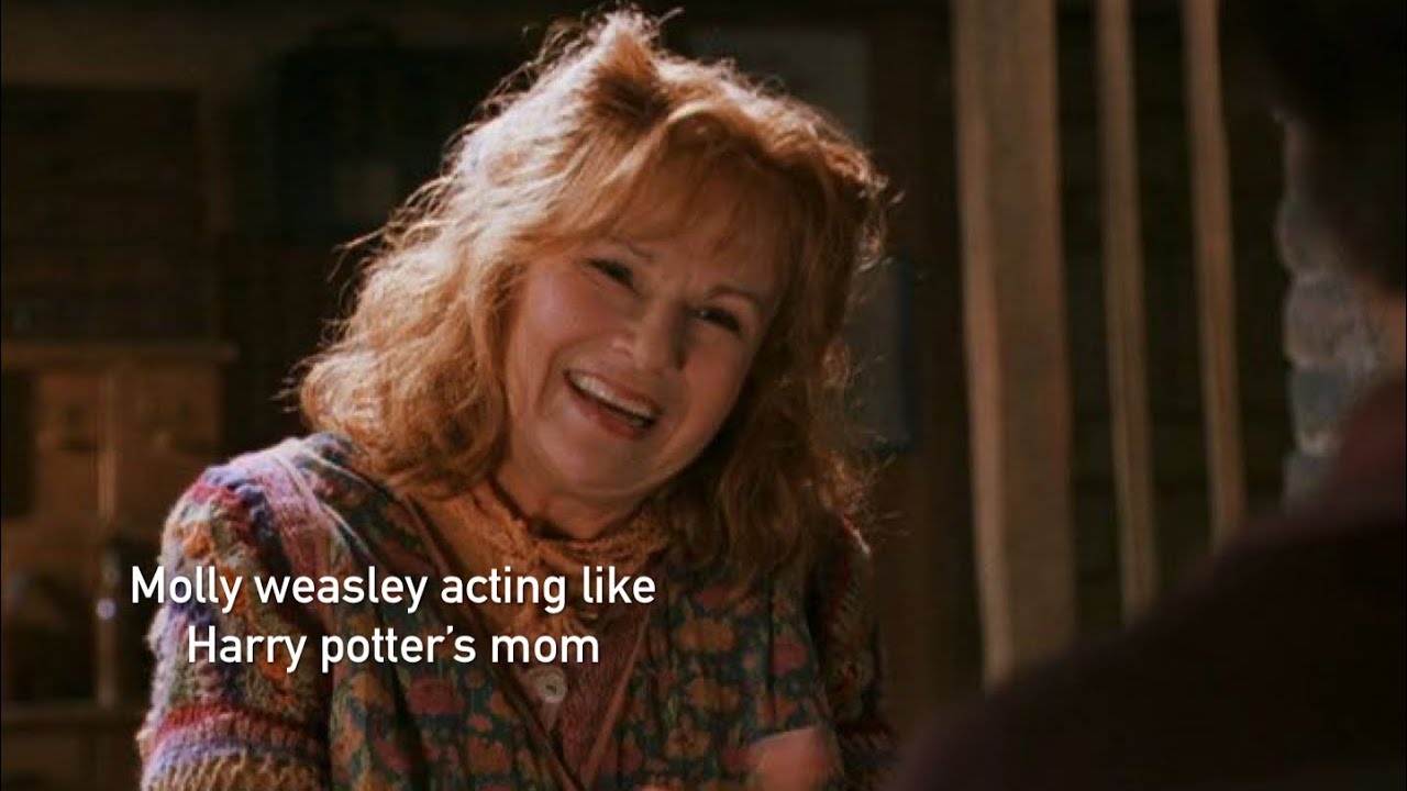 Molly acting like Harry&rsquo;s mom | Harry Potter humor