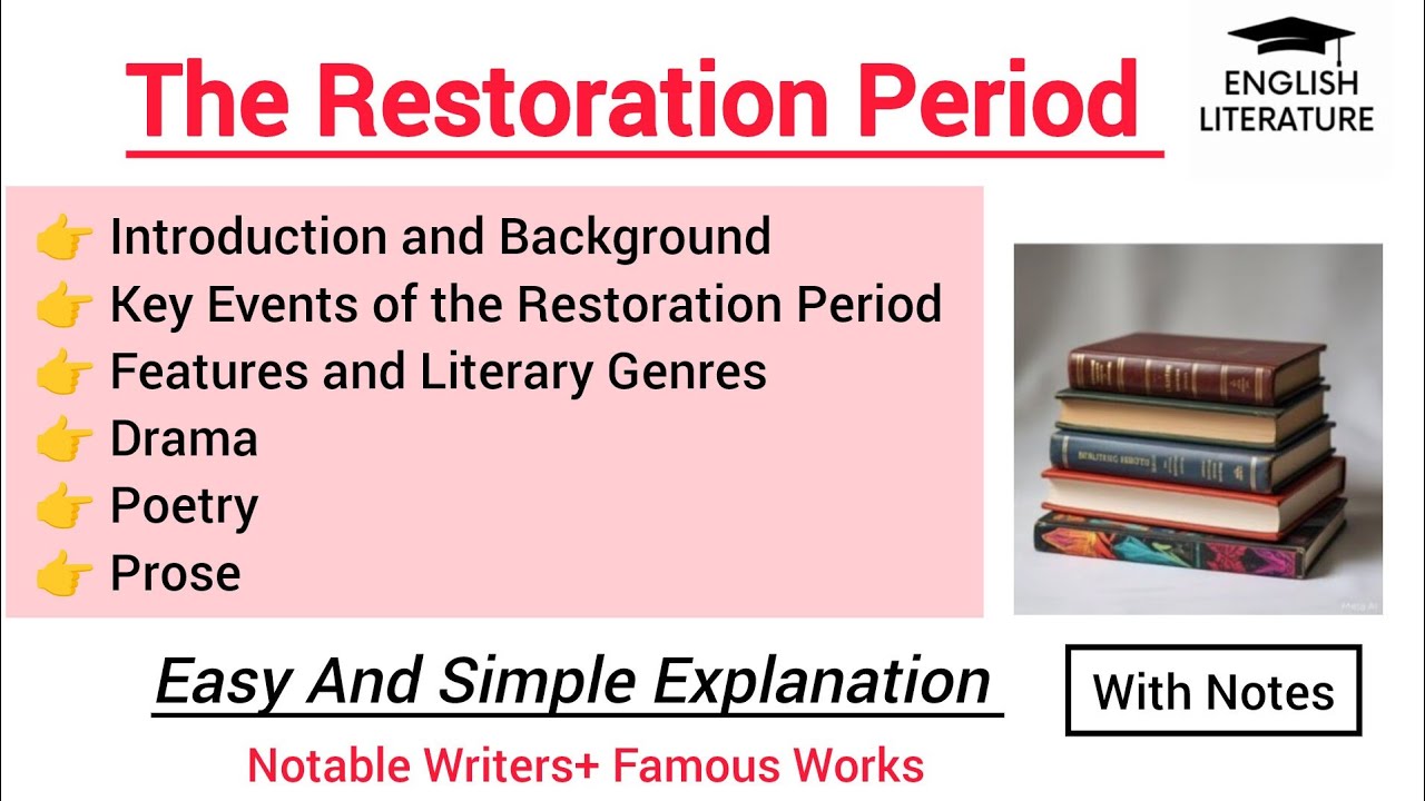 The Restoration Period in the History of English Literature