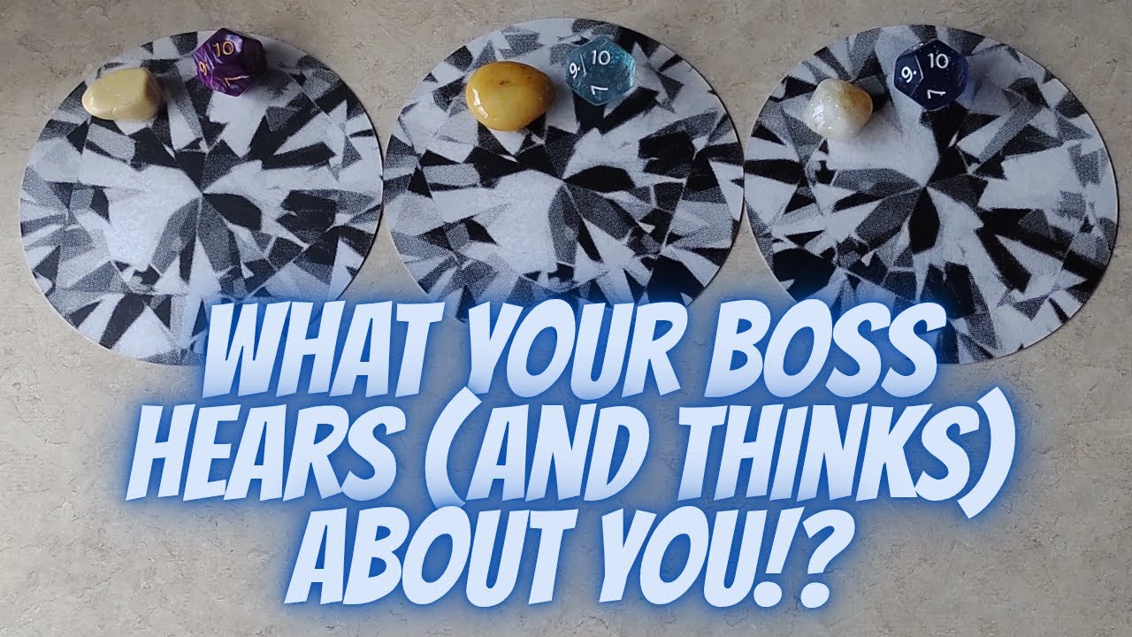 What Your Boss Hears (And Thinks) About You!? 👂🗣️🤔 | Psychic Pick A Card Tarot Reading✨🧿🔮