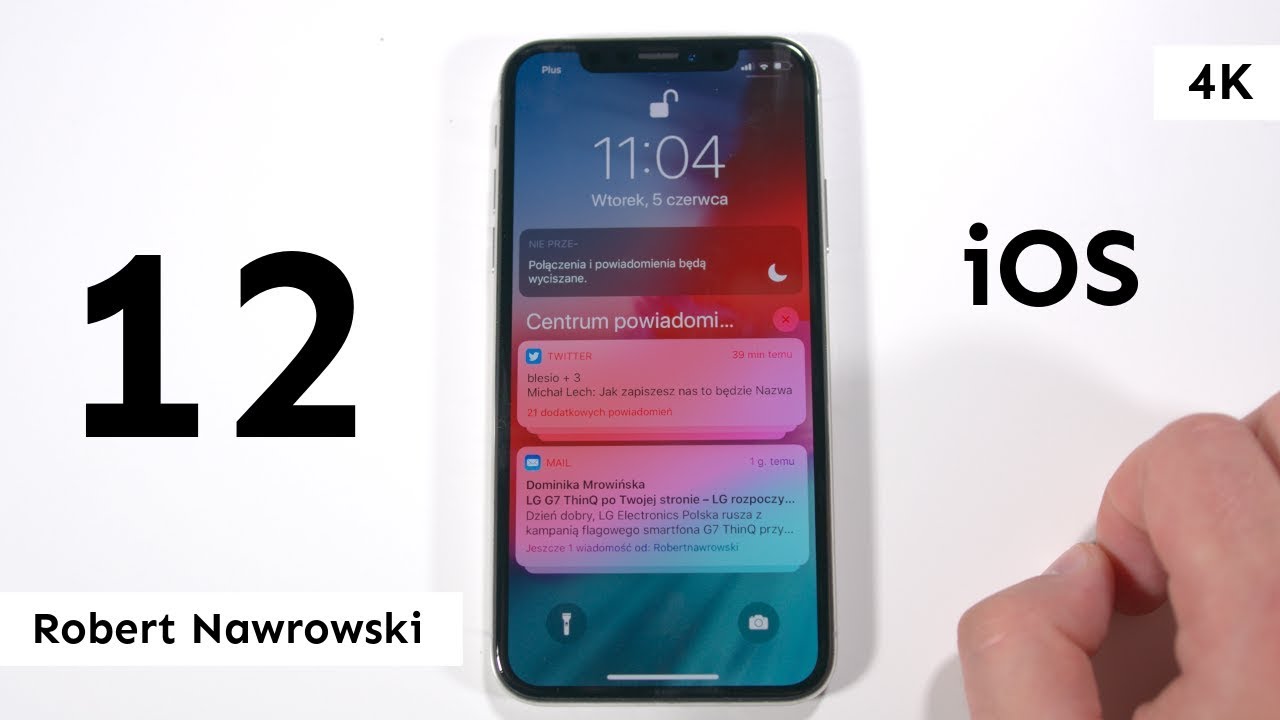 iOS12 Co nowego? Czy warto na iPhone X? | Robert Nawrowski
