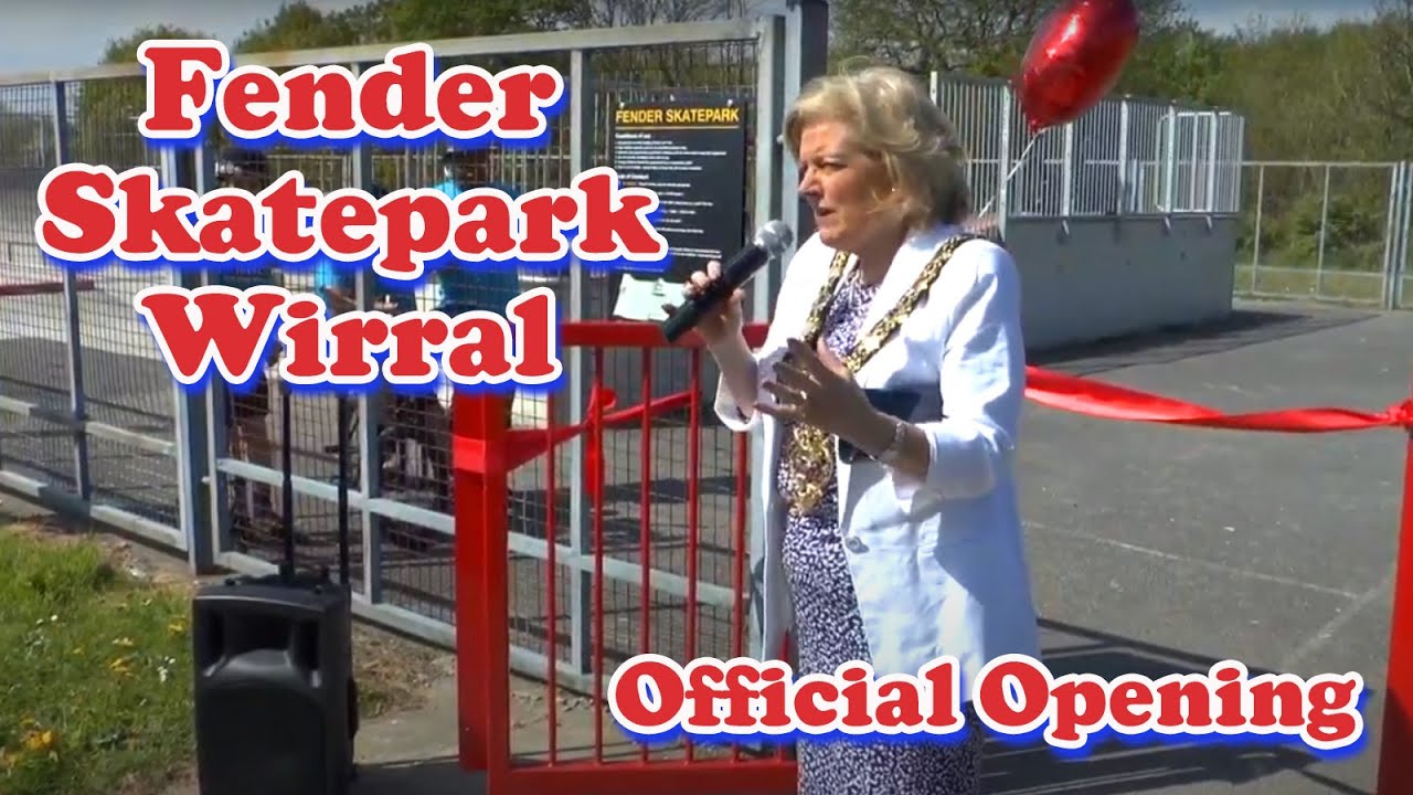 Fender Skatepark, Beechwood, Wirral Official Opening