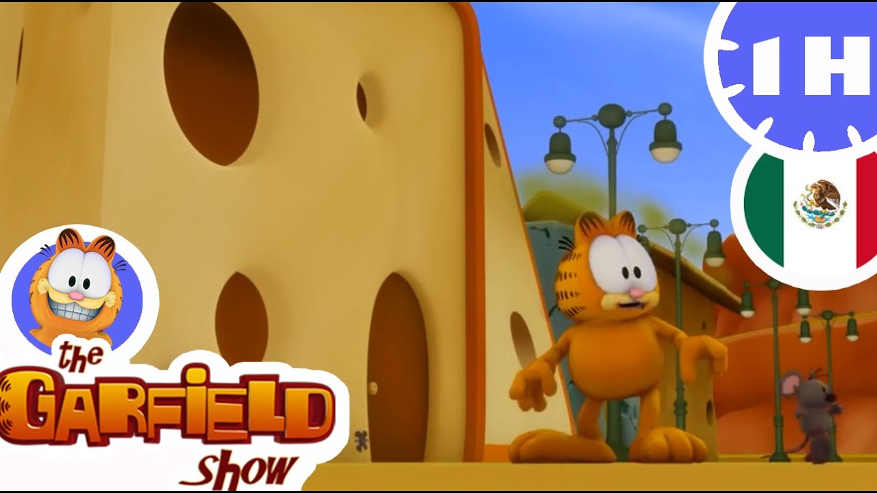 😸Garfield en el País del Queso🧀 Compilación de episodios de Garfield