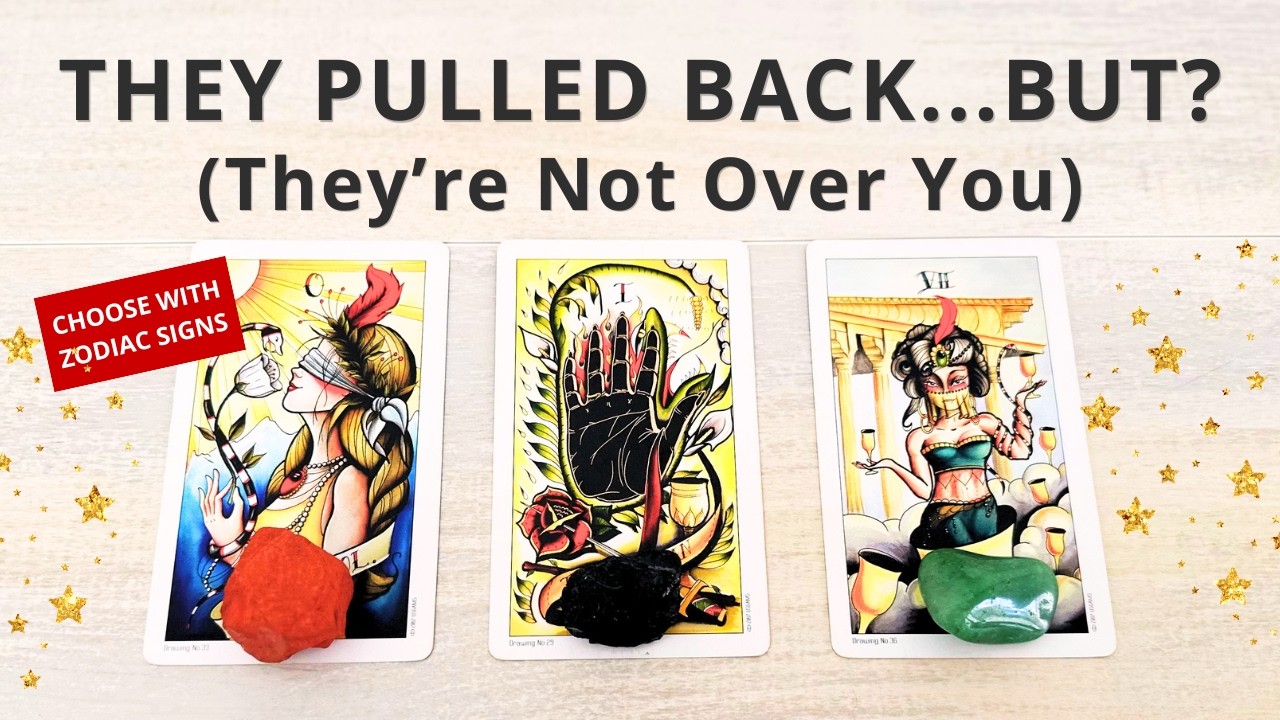 WHY ARE THEY PULLING BACK? 💌 PICK A CARD 💑 LOVE TAROT READING ☂️ TWIN FLAMES 🌈 SOULMATES