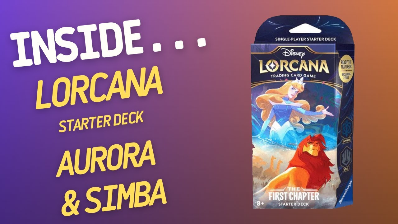 Disney Лоркана. Первая глава. Стартовая колода Аврора и Симба | Внутри с Жоау Рикарду, эпизод 338