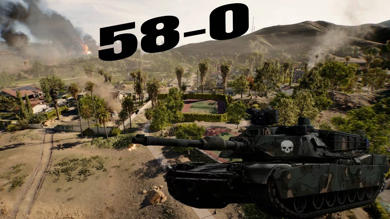 58 Kill Run With The Tank in BF6!